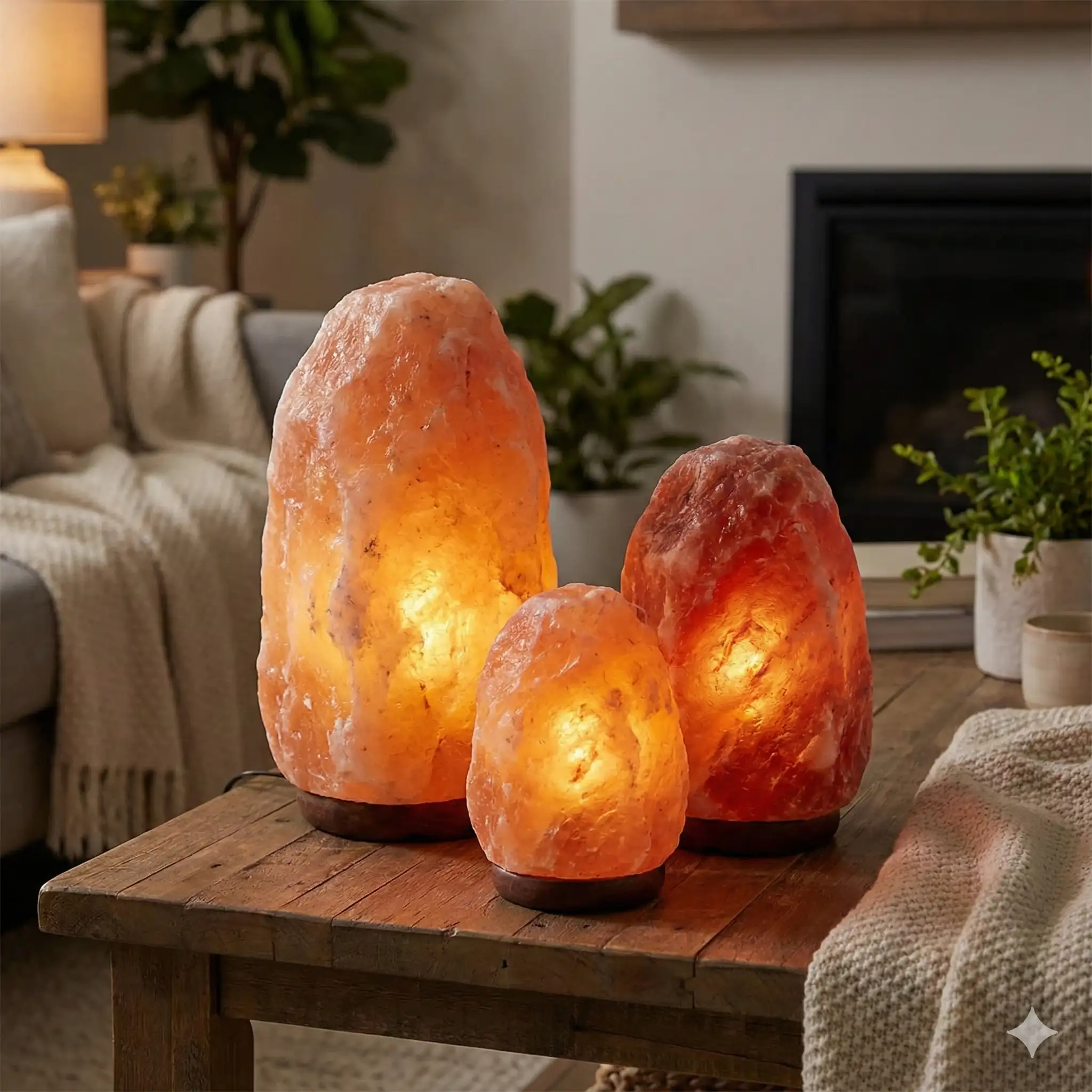 Natural Himalayan salt lamp
